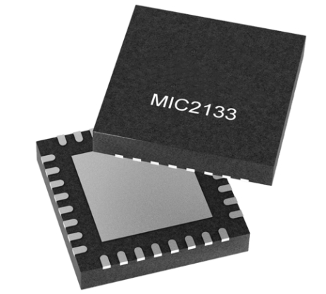 Microchip MIC2133YML 75V，雙相同步降壓PWM控制器 32VQFN