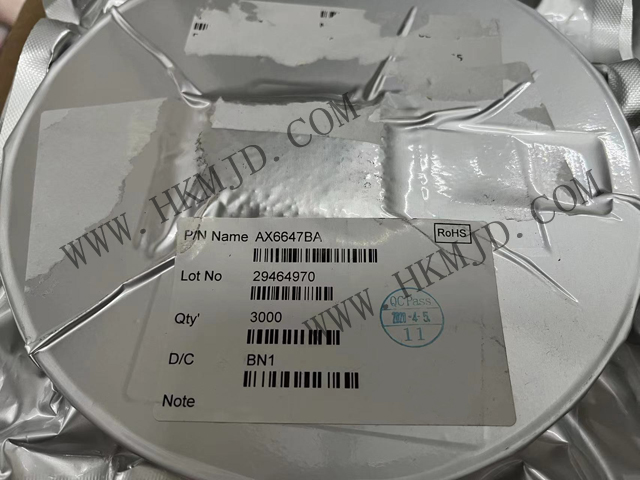 原裝現(xiàn)貨出售 AX6647BA 低壓差線性穩(wěn)壓器，KTS1677BEVH 負(fù)載開關(guān)