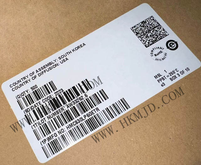 HMC830LP6GETR 一款低噪聲、寬帶、分?jǐn)?shù)-N 鎖相環(huán) (PLL)