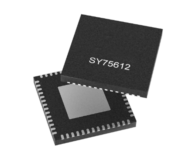 Microchip SY75612TWL超低抖動，PCIe第6代12路輸出LP-HCSL緩沖器