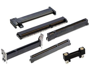 【供應】Amphenol安費諾連接器Slim Cool Edge 0.65毫米電源和信號混合連接器