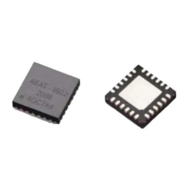 介紹：Broadcom AEAT-9933-102 14 位磁性編碼器開關(guān)軸、QFN 24 引線