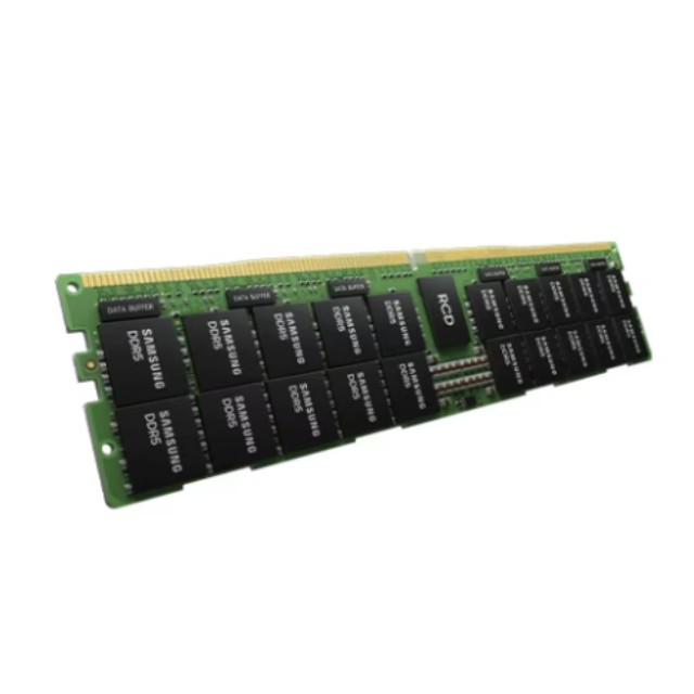 三星 M321R8GA0PB0-CWM：64GB DDR5 RDIMM 芯片，采用 288-PIN 封裝