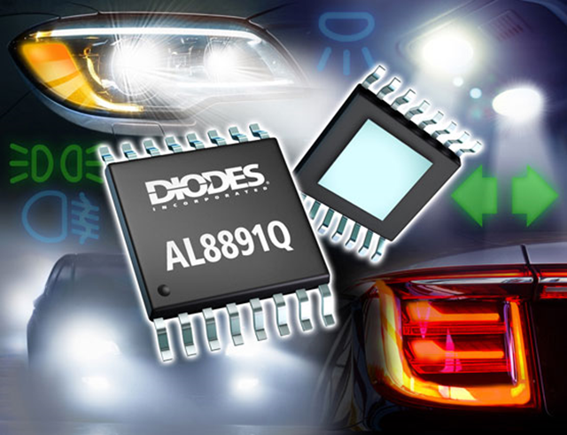 Diodes 公司宣布推出AL8891Q LED 驅(qū)動(dòng)器，擴(kuò)大符合汽車標(biāo)準(zhǔn)的產(chǎn)品組合。