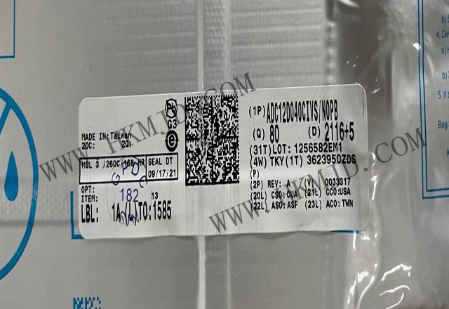 ADC12D040CIVS